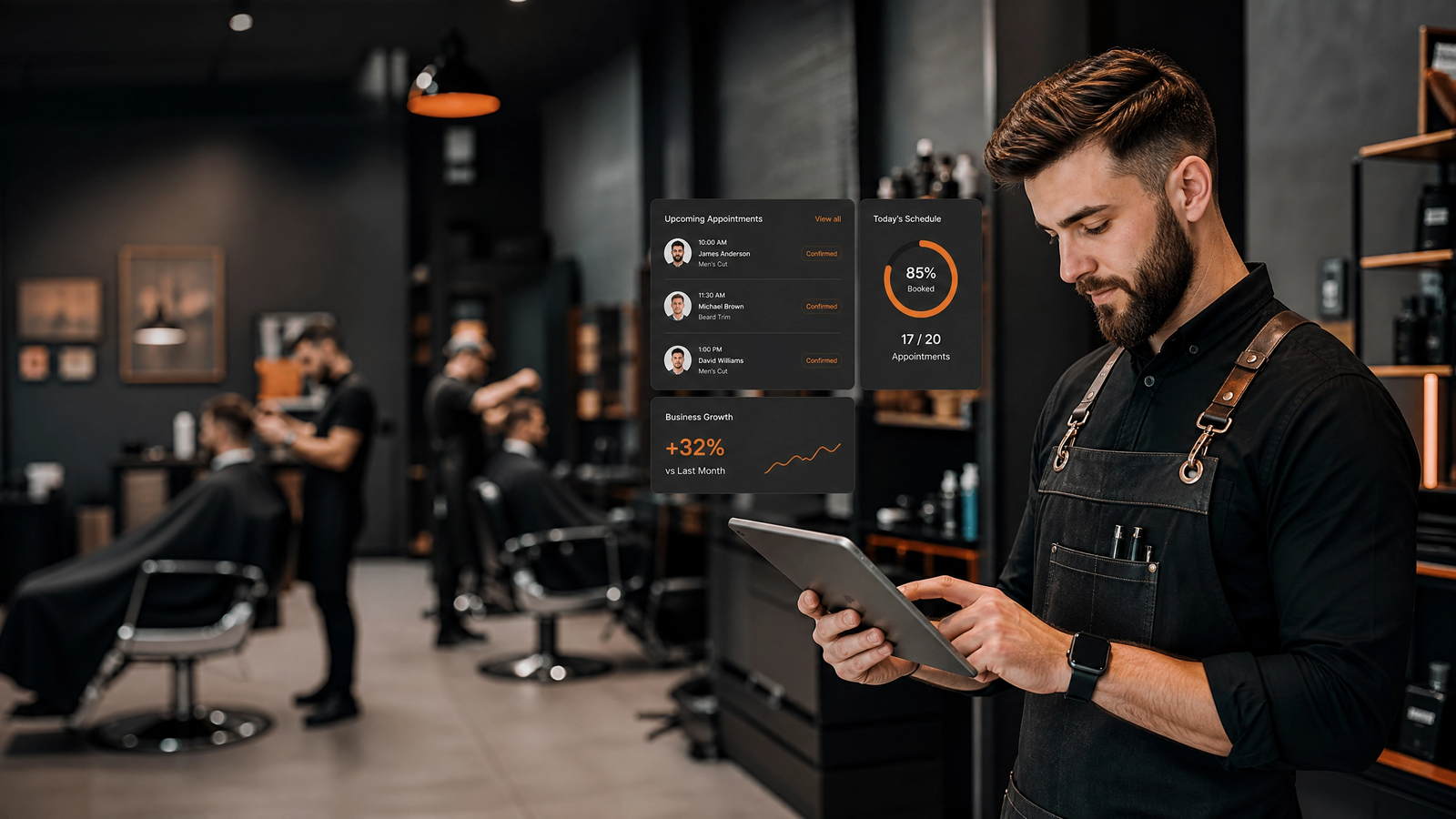 Software para barberías con agenda online y gestión de reservas