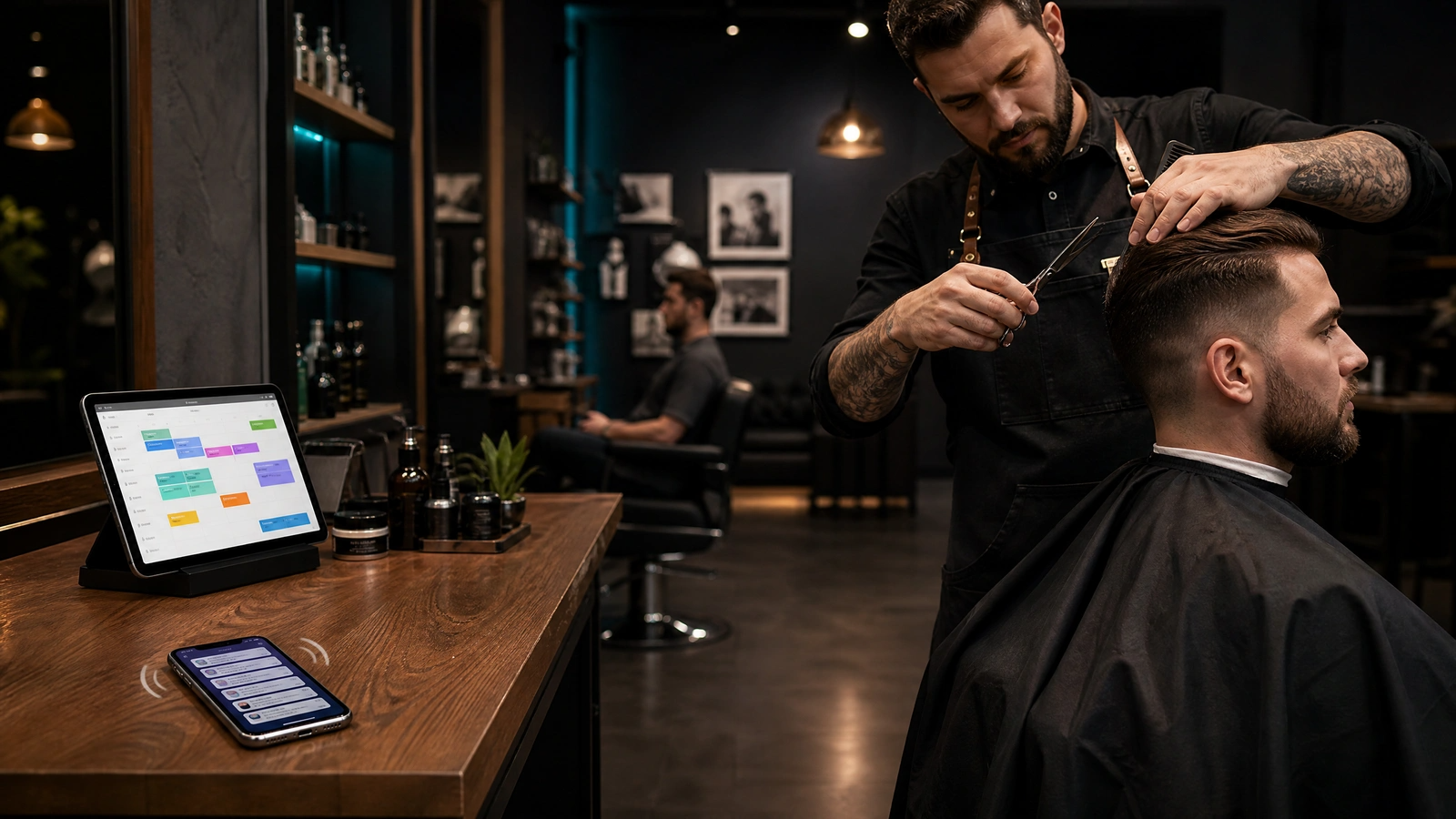 Barbería que deja de gestionar turnos manualmente por WhatsApp
